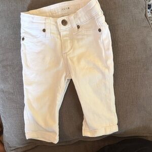 Joe's Jeans White Baby/Toddler Stretch Denim Pants
